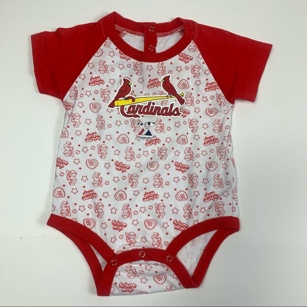 St. Louis Cardinals One Piece 6-9M - Picture 1 of 8